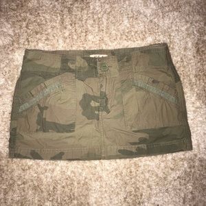 Hollister Camo Skirt